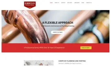 D.Birtles Plumbing and Heating - Sheffield Website Designers