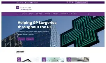 GP Surveyors - Sheffield Website Designers