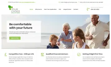 Your Choice POA - Sheffield Website Designers
