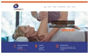 Valley Physiotherapy Clinic - Sheffield Website Designers