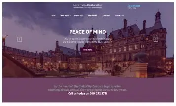 LFBB Solicitors - Sheffield Website Designers